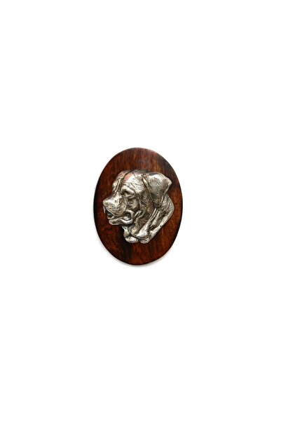 Art - Dog Tosa Inu, Tosa-Ken, Japanese Mastiff - Dog show brooch, starter num...