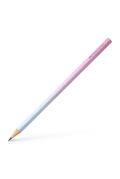 Faber Castell Graphite pencil B triangular flow pink-blue Faber-Castell