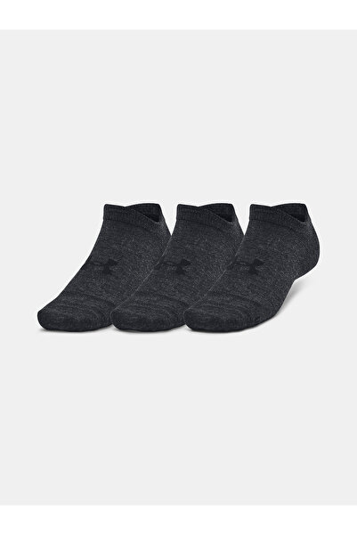 Under Armour Șosete UA Essential No Show 3 perechi - Negru
