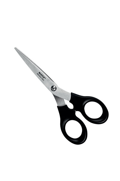Leitz Office Scissors 16.5cm Black Stainless Steel