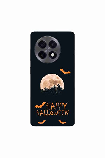 OEM Husa compatibila cu OnePlus 13R Silicon Gel Tpu Model Happy Halloween Lun...