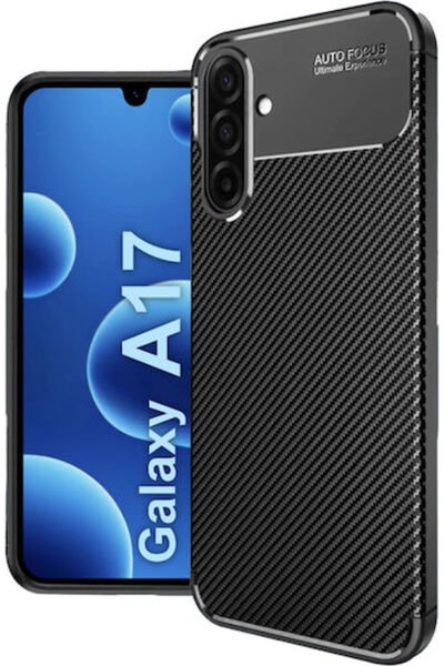 Techsuit Πίσω Κάλυμμα Σιλικόνης Μαύρο (Galaxy A17)