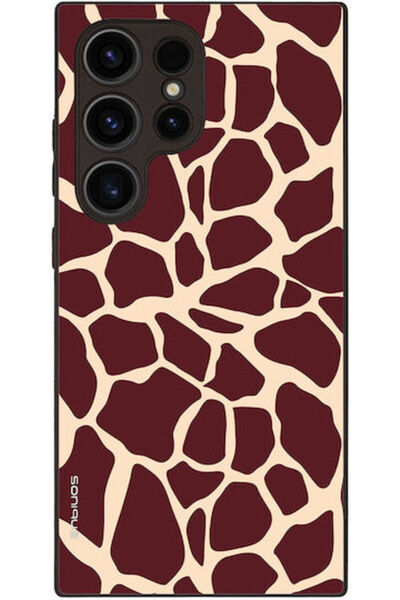 Other Θήκη Sonique Σειρά Animal Print Samsung Galaxy S24 Ultra Καμηλοπάρδαλη 03