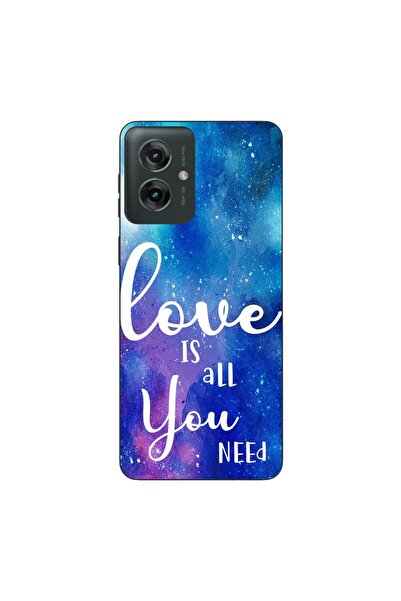 OEM Case compatible with Motorola Moto G55 Silicone Gel Tpu Pattern Love Is A...