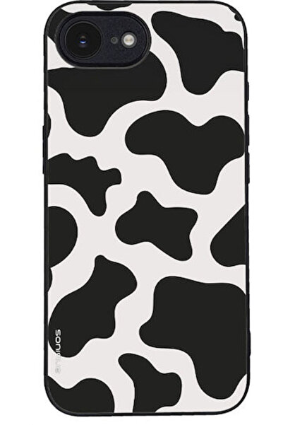 Other Σονίκ Σειρά Animal Print Θήκη Κινητού Τηλεφώνου Apple iPhone 16e Αγελάδ...