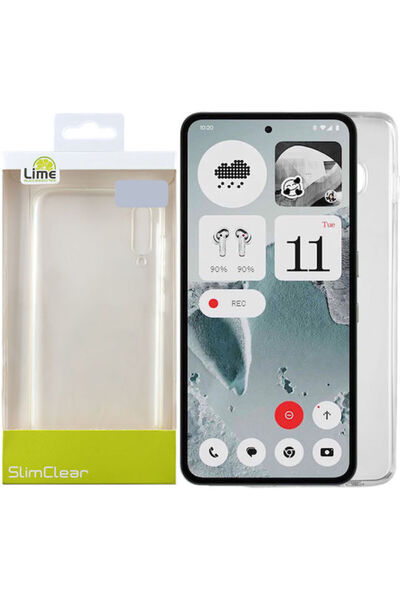 Lime&co Lime Slimclear Πίσω Κάλυμμα Σιλικόνης Διαφανές (Nothing Phone 2)