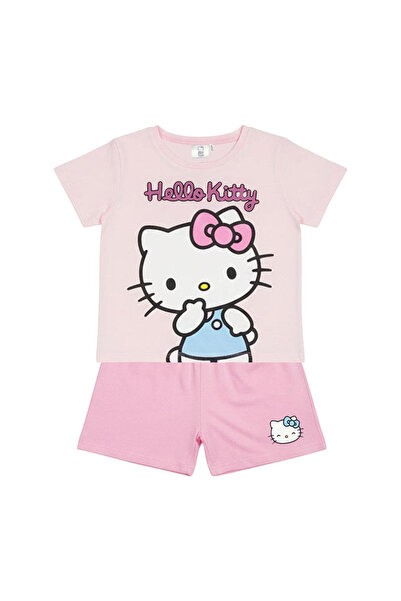 Hello Kitty 2-piece set, short sleeve Pink