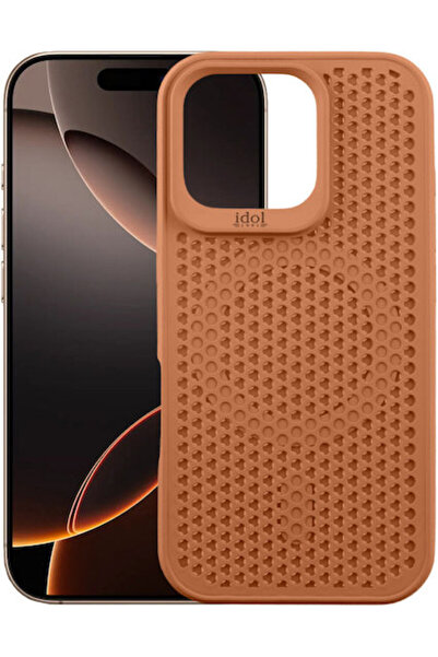 Other Idol 1991 Air Back Cover Σιλικόνης Καφέ (iPhone 16 Pro) Κωδικός: 8409134