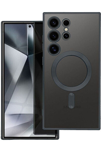 OEM Electro Mag Μαύρη Θήκη Πλάτης Σιλικόνης για Galaxy A17