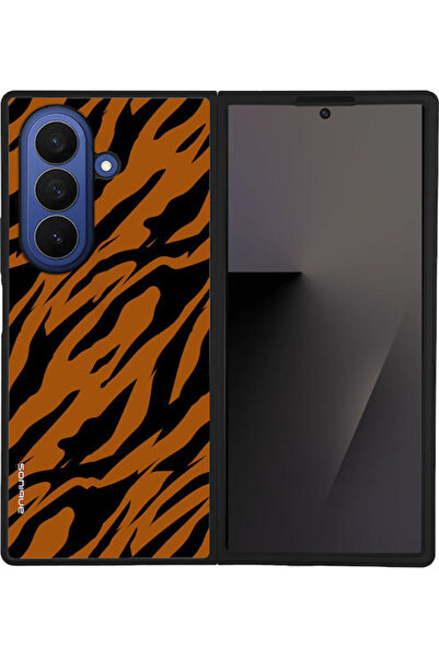 Other Σειρά Sonique Animal Print Samsung Galaxy Z Fold 7 Τίγρης 01 Θήκη Κινητ...