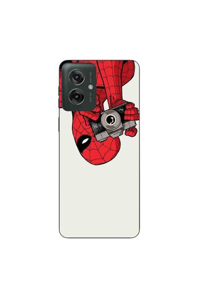 OEM Case compatible with Motorola Moto G55 Silicone Gel Tpu Spiderman Model