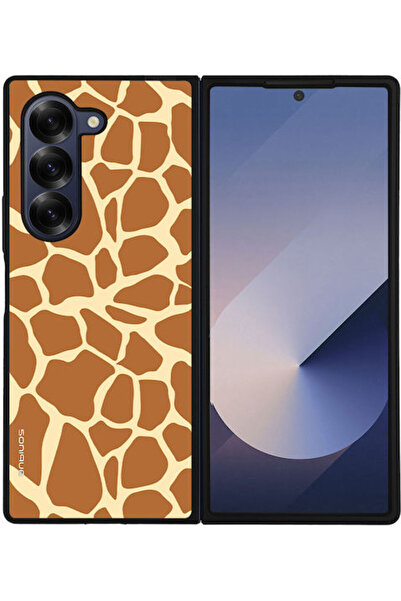 Other Σειρά Sonique Animal Print Samsung Galaxy Z Fold 6 Καμηλοπάρδαλη 02 Θήκ...