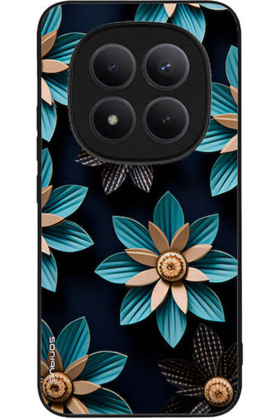 Other Θήκη Sonique Σειρά 3D Λουλούδια Xiaomi Redmi Note 15 Pro Plus 5G Γαλάζιο