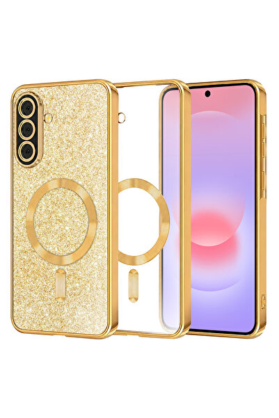 Evolium Θήκη κινητού για Samsung Galaxy A37 5G, MagSafe, με γκλίτερ, TPU, Evo...