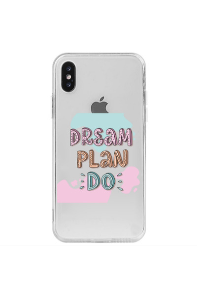 OEM Apple iPhone Xs Dream Plan Do Transparent Silicone TPU Θήκη