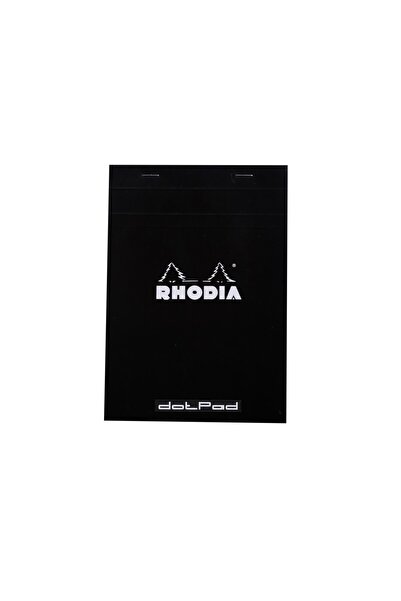 Rhodia Графичен бележник А5, телбоден, 80 страници, на точки, оранжев
