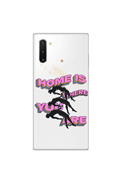 Other Samsung Note 10 Plus Home Is Where Transparent Silicone TPU Θήκη