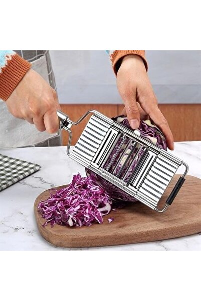 Yıldızan Nzr Beautestore Adjustable Vegetable Slicer and Cheese Grater Appara...