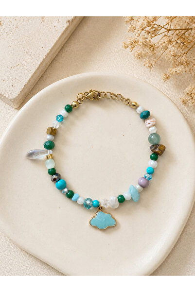 HALHALMILL Cloud themed asymmetric design bracelet