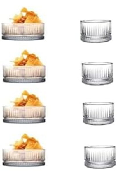 Yıldızan Tamgün Glass- 8-Piece Bowl Set (530042+530038) Tamgün 1159648