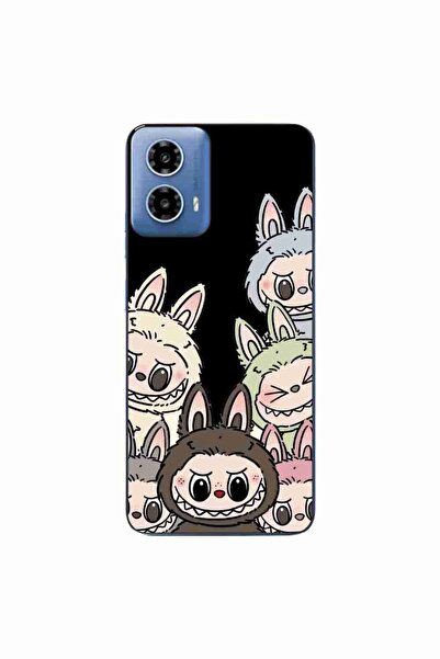 OEM Husa compatibila cu Motorola Moto G34 Silicon Gel Tpu Model Labubu Patter...