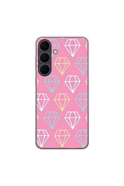 OEM Husa compatibila cu Samsung Galaxy S25 FE Silicon Gel Tpu Model Diamond P...