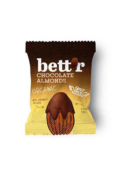 BETTR Organic Chocolate Covered Almonds 40 g