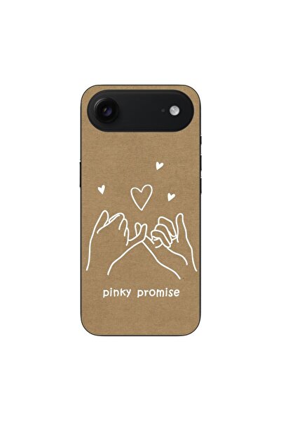 OEM Калъф, съвместим с Apple iPhone, силиконов гел TPU, модел BFF Pinky Promise