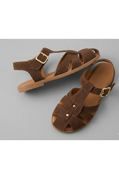 HVZ Exclusive Vintage Style Genuine Suede Fisherman Sandals - Women's Summer ...