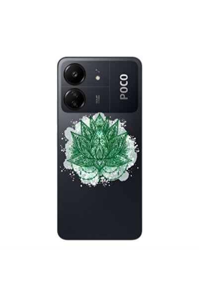 Other Xiaomi Poco C65 Witch leaf Transparent Silicone TPU Θήκη