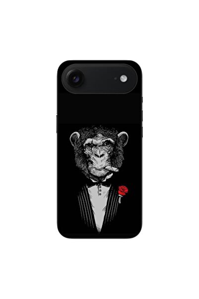 OEM Husa compatibila cu Apple iPhone Air Silicon Gel Tpu Model Cigar Monkey
