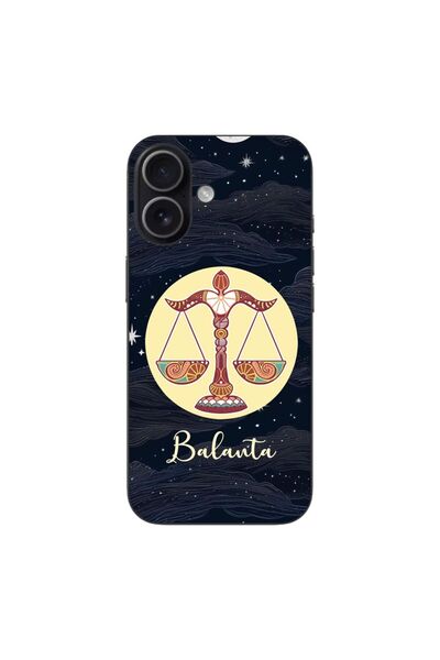 OEM Husa compatibila cu Apple iPhone 17 Silicon Gel Tpu Model Horoscop Balanta