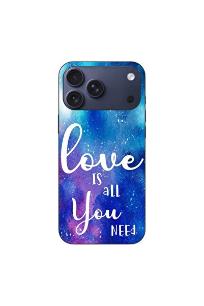 OEM Husa compatibila cu Apple iPhone 17 Pro Max Silicon Gel Tpu Model Love Is...