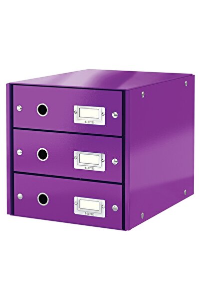 Leitz Dulap MOV cu 3 sertare CLICK&STORE
