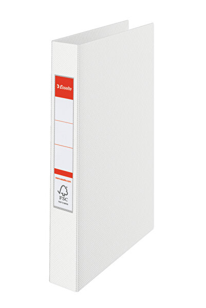Esselte Caiet mecanic A4 2 inele 25mm/42mm Alb Standard