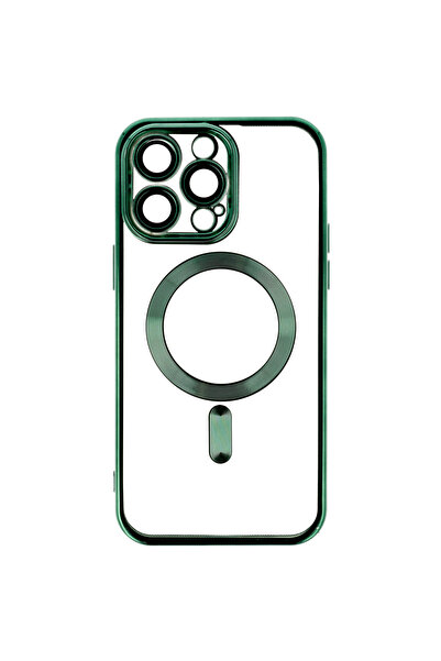SEP Husa TPU Plating Frame Magnetic Magsafe Apple iPhone 14 Pro Max Verde