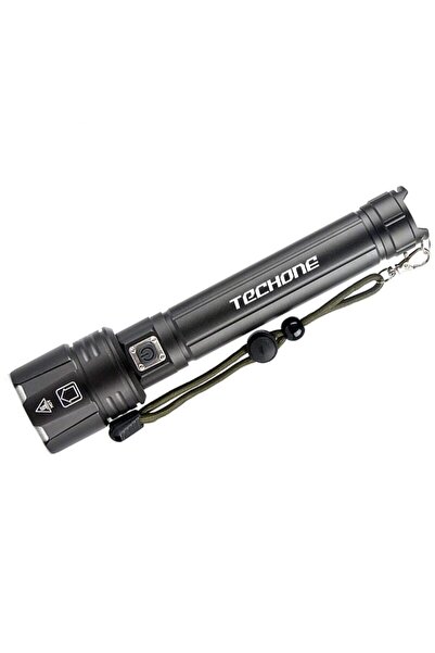 Techone Lanterna Tactica Profesionala LED SK1910, Acumulator Inclus, Incarcar...