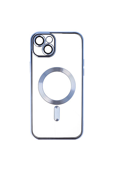 SEP Husa TPU Plating Frame Magnetic Magsafe Apple iPhone 15 Plus Turcoaz