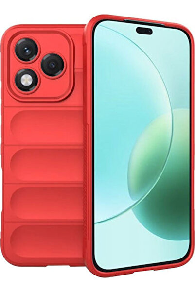 Techsuit Μαγική Πίσω Θήκη Σιλικόνης Κόκκινη (Honor 400 Lite)