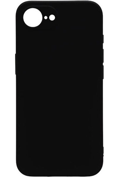 inos S-cover Μαύρη Σιλικονούχα Πίσω Θήκη (iPhone 17e / 16e)