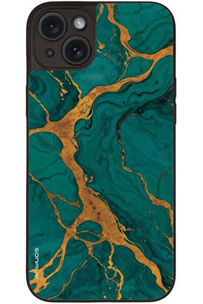 Other Sonique Μαρμάρινη Θήκη για Apple iPhone 15 Plus Πράσινη