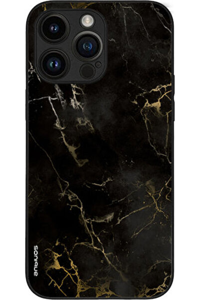 Other Sonique Μαρμάρινη Θήκη για Apple iPhone 14 Pro Max Μαύρο 01