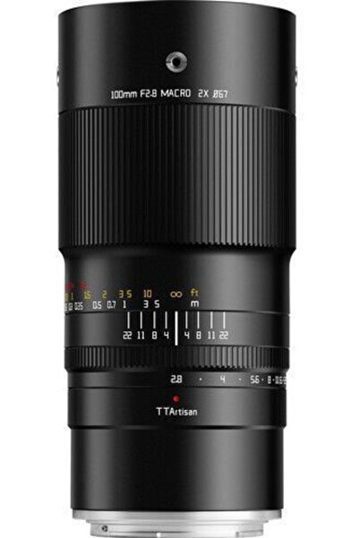 TTArtisan Φακός Φωτογραφικής Μηχανής Full Frame 100mm f/2.8 Macro για Fujifil...