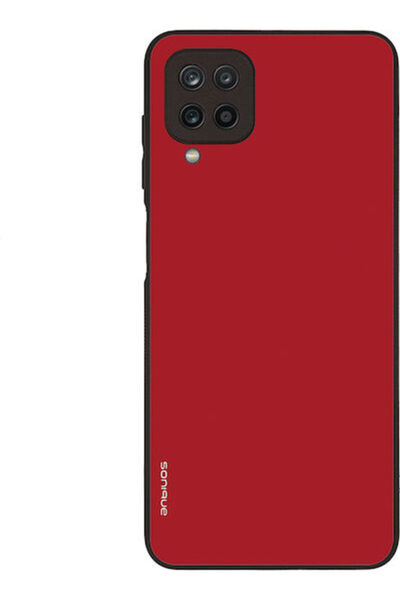 Other Θήκη Sonique Colorbloc Σειράς για Samsung Galaxy A12 Κόκκινο