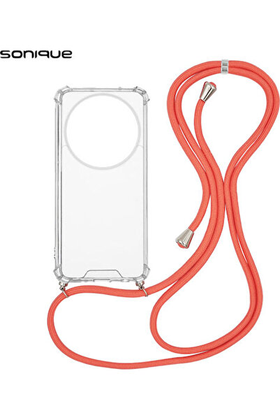 Other Sonique Armor Διαφανής Θήκη Σιλικόνης με Κορδόνι για Xiaomi Redmi A3 Re...