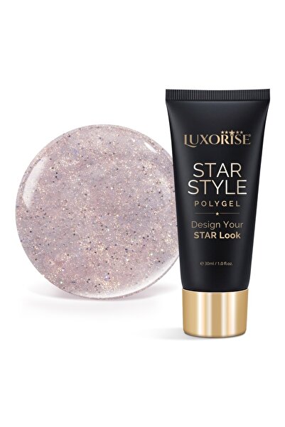 LUXORISE Polygel STAR STYLE - STAR SIGNATURE Collection, Golden Hour, 30ml