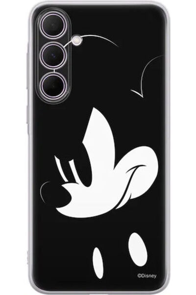 Disney Μίκυ Μαύρη Θήκη Πλάτης Σιλικόνης (Galaxy A35)
