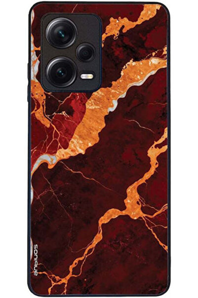 Other Θήκη Sonique Σειράς Marble για Xiaomi Redmi Note 12 Pro Plus Κόκκινο