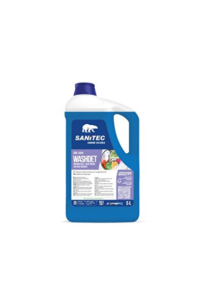SANITEC Detergent lichid de rufe 5000 g pentru mașina de spălat, orhidee alba...