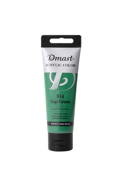 DMAST CULORI ACRILICE PROFESIONALE 75ML VERDE 514 DE LA PEBEO